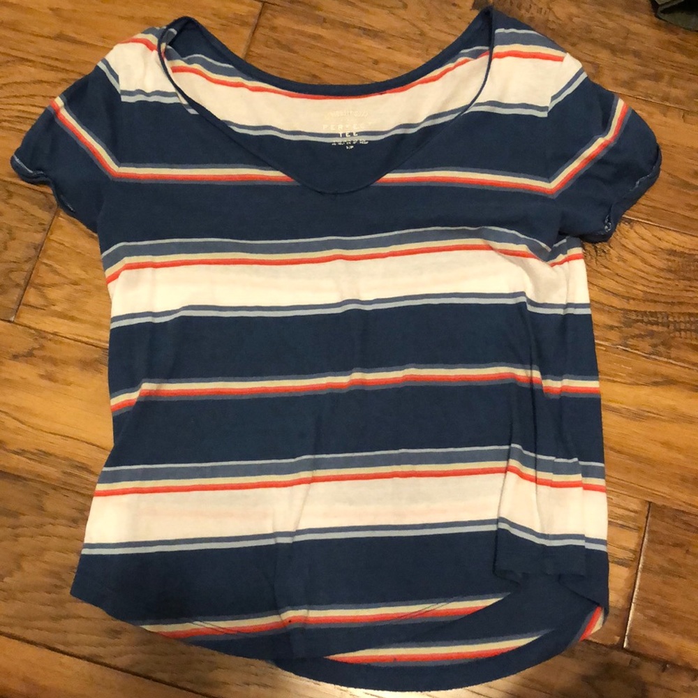 Striped short sleeve t-shirt